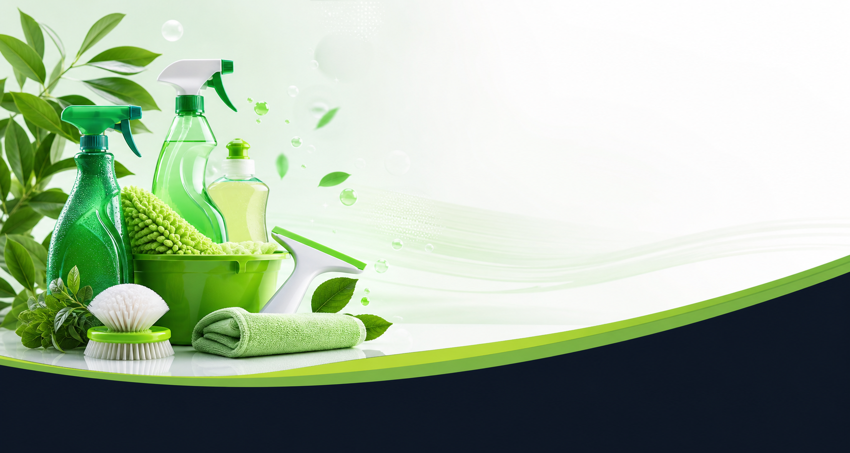 Cleaning supplies and equipment
