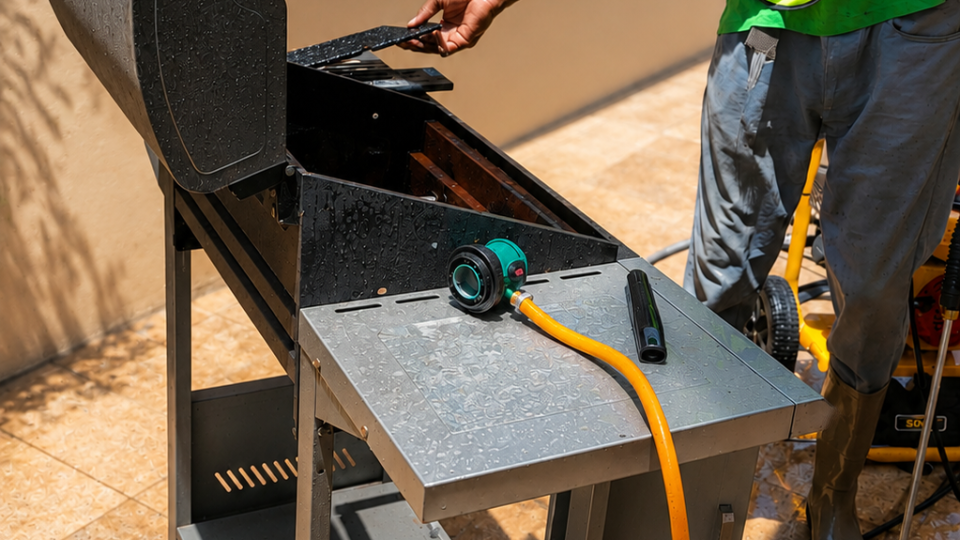 Outdoor Equipment Cleaning
